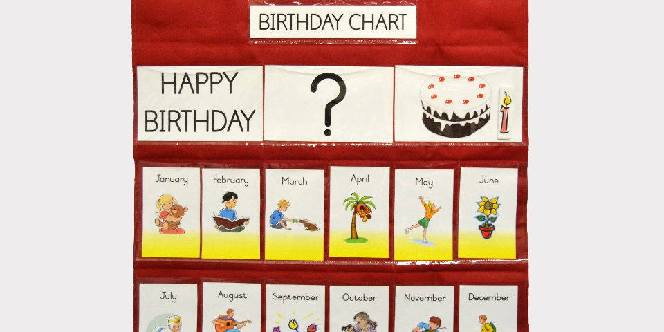 Birthday Chart Bag